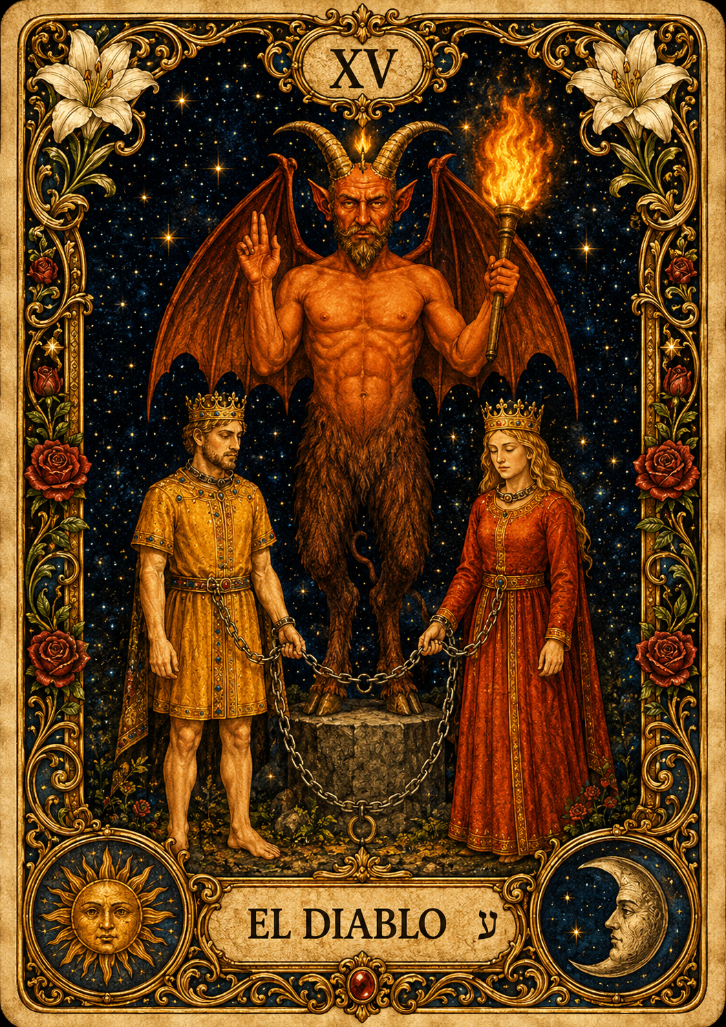 Carta de tarot El Diablo